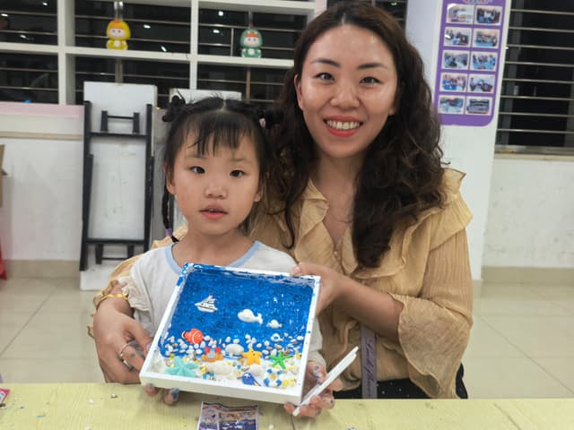 “巧手连心,爱伴成长” 沙井社区亲子 手工活动温情落幕